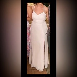 Azazie Blushing Pink Size 6